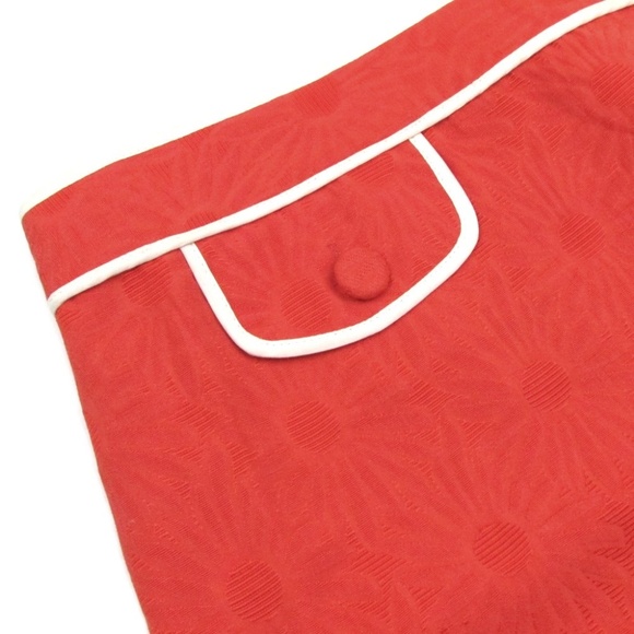 I Love H81 Floral Texture Mini Skirt - Picture 4 of 6